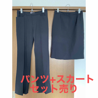 シマムラ(しまむら)のスーツ パンツ スカート セット ブラック 9号(スーツ)