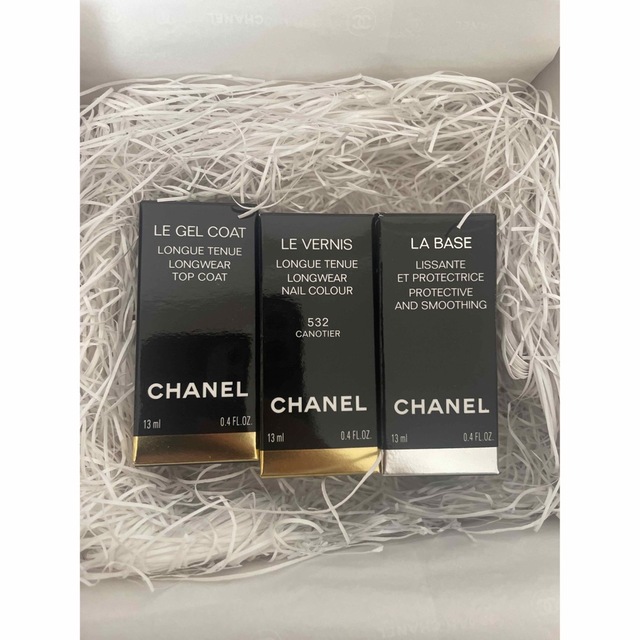 CHANEL(シャネル)のCHANELネイル、ベースコート、トップコート コスメ/美容のネイル(マニキュア)の商品写真