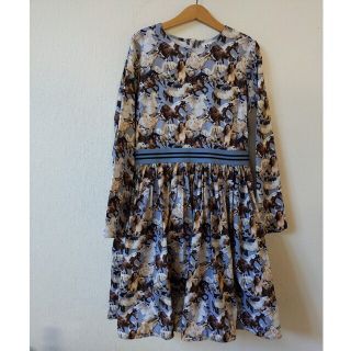 モロキッズ(Molo Kids)のMolo モロ　馬さんだらけワンピース　146-152サイズ(ワンピース)