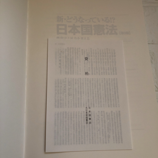 新・どうなっている！？日本国憲法 憲法と社会を考える 第３版 エンタメ/ホビーの本(人文/社会)の商品写真