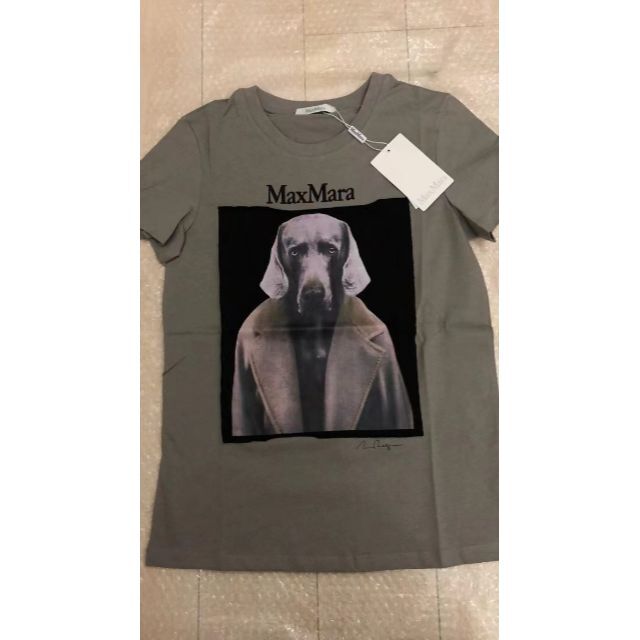 Max Mara DOGSTARCotton T-shirt S グレー トップス Max Mara DOGSTARCotton T-shirt S グレー トップス