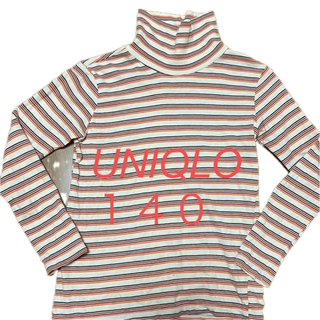 ユニクロ(UNIQLO)のユニクロ　キッズ　トップス　140(Tシャツ/カットソー)