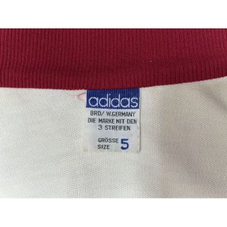 70s adidas トラックジャケット 5号ジャージ ライムグリーン デサント