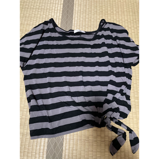 オフオン(OFUON)のボーダートップス(Tシャツ/カットソー(半袖/袖なし))