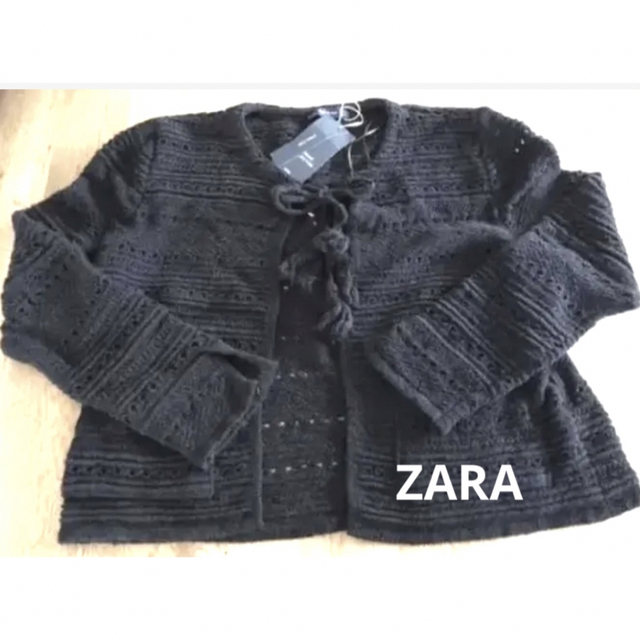 ZARA(ザラ)のZARA カーディガン　ボレロ　米国購入　新品タグ付 レディースのトップス(ボレロ)の商品写真