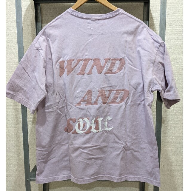 WIND AND SEA(ウィンダンシー)のWIND AND SEA　ウィンダシー　Tシャツ　Lサイズ　パープル メンズのトップス(Tシャツ/カットソー(半袖/袖なし))の商品写真