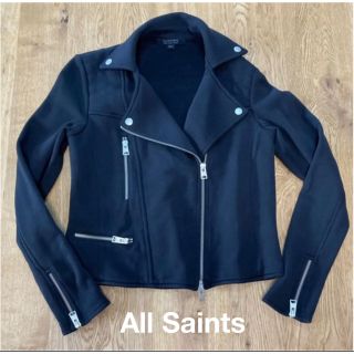 最終値下げ☆ レディースall saints ライダーズジャケット