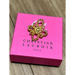 クリスチャンラクロワ(Christian Lacroix)の【新品未使用】クリスチャン・ラクロワ　ブローチ　アクセサリー　ジュエリー(ブローチ/コサージュ)