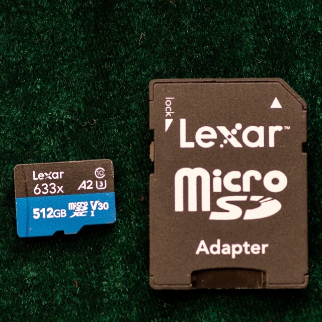 microSDXC 512GB LEXAR レキサー 超高速 4K Ultra