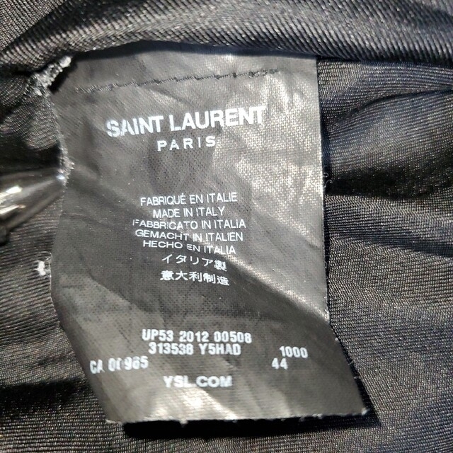 Saint Laurent - サンローランパリ 希少 13SS レザーパンツの通販 by