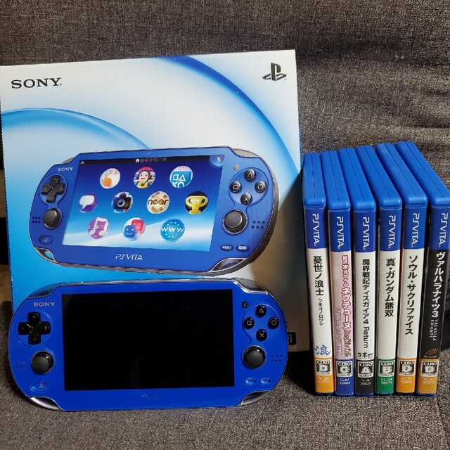 PlayStationVITA   PCH-1000 +ソフト６本携帯用ゲーム機本体