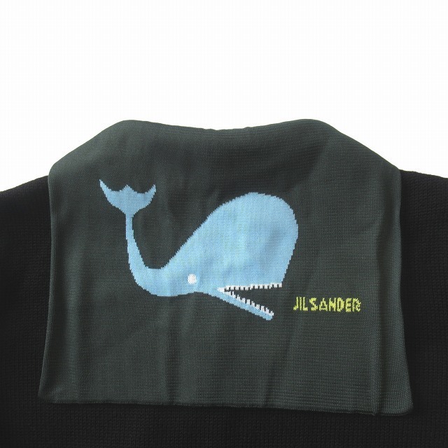 Jil Sander(ジルサンダー)の美品 12AW ジルサンダー JIL SANDER クジラ ニット セーター  メンズのトップス(ニット/セーター)の商品写真