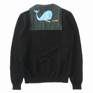 ジルサンダー(Jil Sander)の美品 12AW ジルサンダー JIL SANDER クジラ ニット セーター (ニット/セーター)