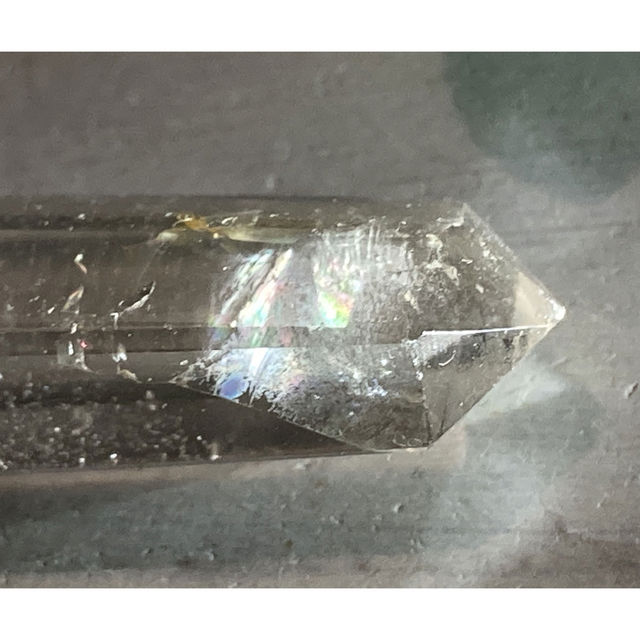 レインボー✨ エンジェルブレッシング クリスタル ポイント 水晶