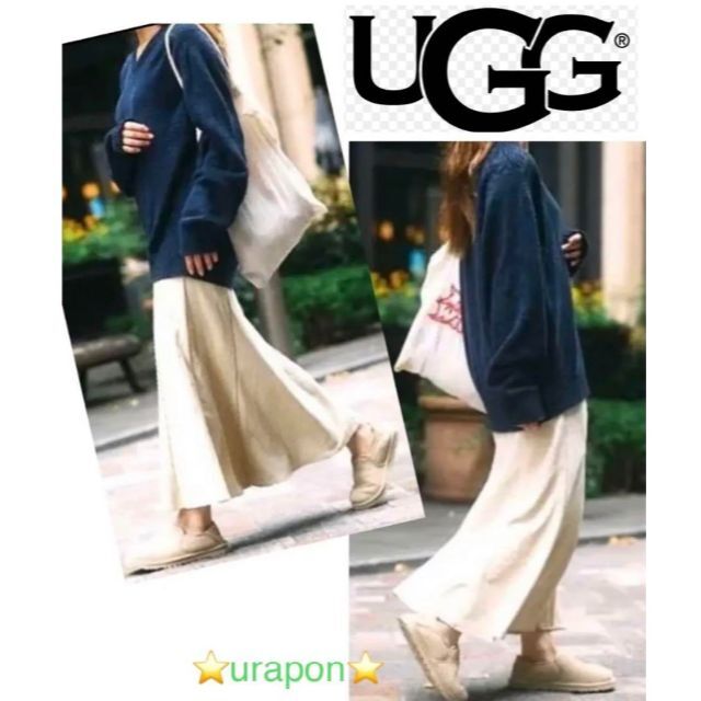 ①新色✨26⇒25~25.5相当✨綺麗めコーデ✨UGG✨KENTON✨ケントン