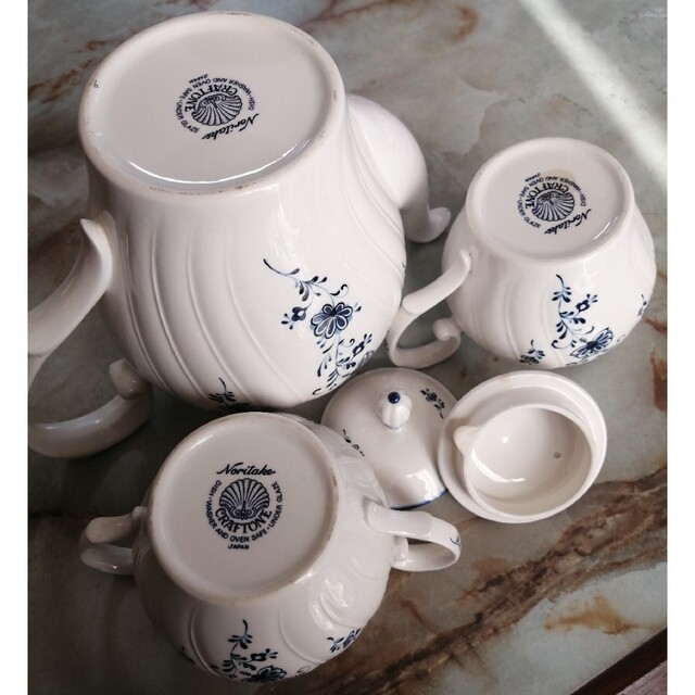 ノリタケ Noritake CRAFTONE 3点セット ティーポット 他 | www.sfmu.edu.bd