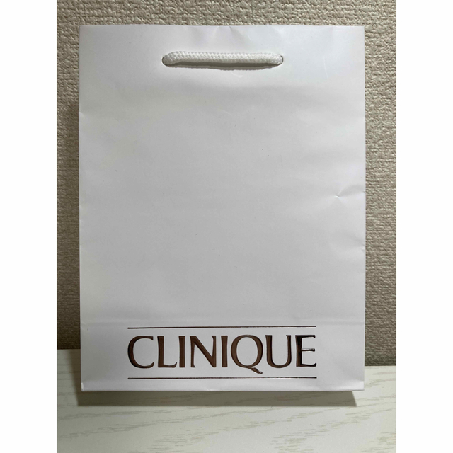 CLINIQUE(クリニーク)のCLINIQUEショップ袋2枚セット レディースのバッグ(ショップ袋)の商品写真