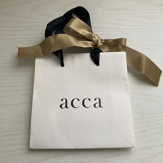 アッカ(acca)のaccaプレゼント用ショップ袋(ショップ袋)
