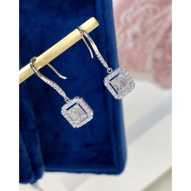 公式サイト 天然ダイヤモンドピアス0.5ct k18 ピアス - serieleamos.com