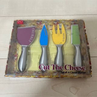 NY購入　未使用　Decor Craft Inc チーズナイフ4本セット(調理道具/製菓道具)