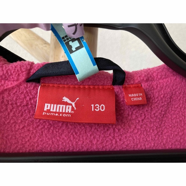 PUMA(プーマ)のプーマ ベンチコート130cm キッズ/ベビー/マタニティのキッズ服女の子用(90cm~)(コート)の商品写真