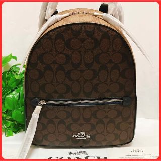 コーチ(COACH)のたかちゃん様専用 おまけ付き コーチ シグネチャー ブルー F76715(リュック/バックパック)