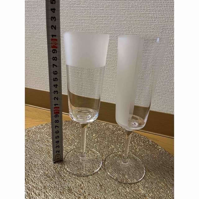 今季も再入荷 キッチン食器 シャンパングラス ペアセット tdh