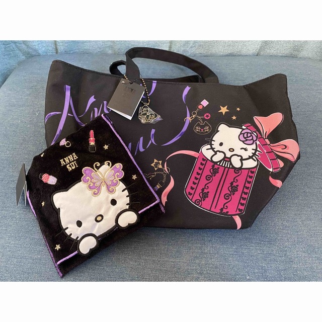 ANNA SUI - ANNA SUI×Hello kittyコラボバッグ【キティ】の通販 by
