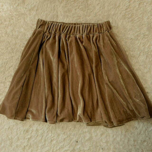 RETRO GIRL(レトロガール)のレトロガール♪ベロア生地のミニスカート♪ レディースのスカート(ミニスカート)の商品写真