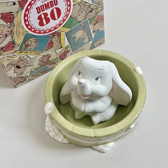 Disney(ディズニー)の美品／80周年／ダンボ 加湿器／素焼き ／DUMBO 80／Disney インテリア/住まい/日用品のインテリア/住まい/日用品 その他(その他)の商品写真