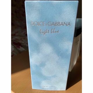 ドルチェアンドガッバーナ(DOLCE&GABBANA)の空瓶と空箱　ドルチェ&ガッバーナ ライトブルー オードトワレ100ml(ユニセックス)