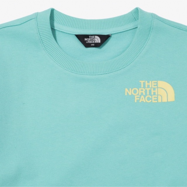 THE NORTH FACE(ザノースフェイス)のノースフェイス キッズ トレーナー ミント キッズ/ベビー/マタニティのキッズ服男の子用(90cm~)(Tシャツ/カットソー)の商品写真