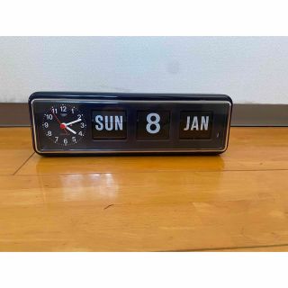 TWEMCO 置き時計BQ-38 WALL&TABLE CLOCK パタパタ(置時計)