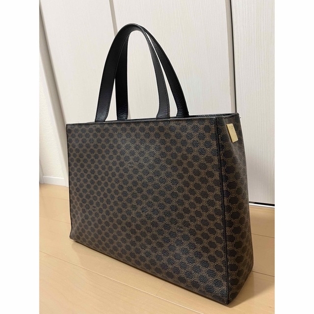 CELINE セリーヌ トートバッグ ブラックマカダム-