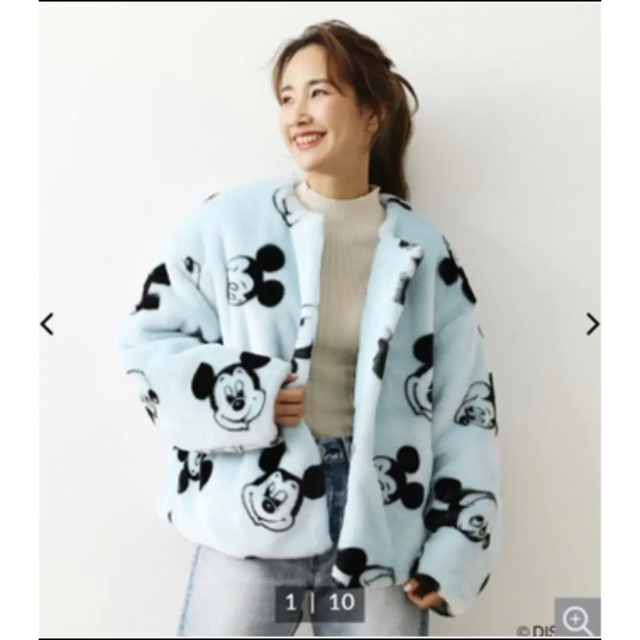 Mickey FAUX FURコート www.booknews.today