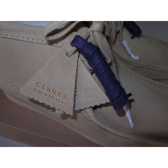 Clarks(クラークス)のクラークス WALLABEE BOOT ワラビー ブーツ maple UK7.5 メンズの靴/シューズ(ブーツ)の商品写真