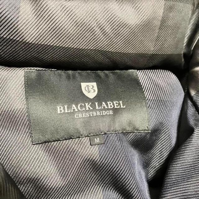 美品!BLACK LABEL CRESTBRIDG ダウンジャケット ネイビー