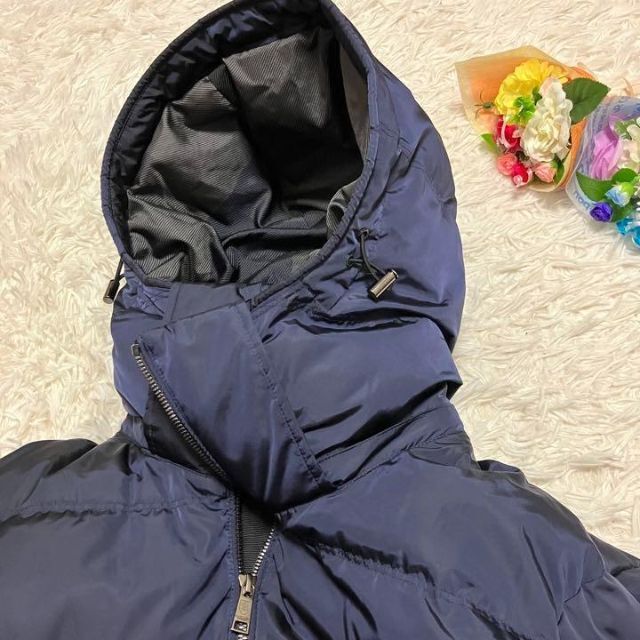 美品!BLACK LABEL CRESTBRIDG ダウンジャケット ネイビー