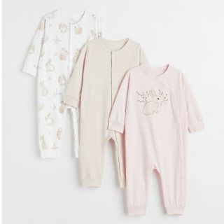 エイチアンドエム(H&M)のH&M ロンパース うさぎ(ロンパース)