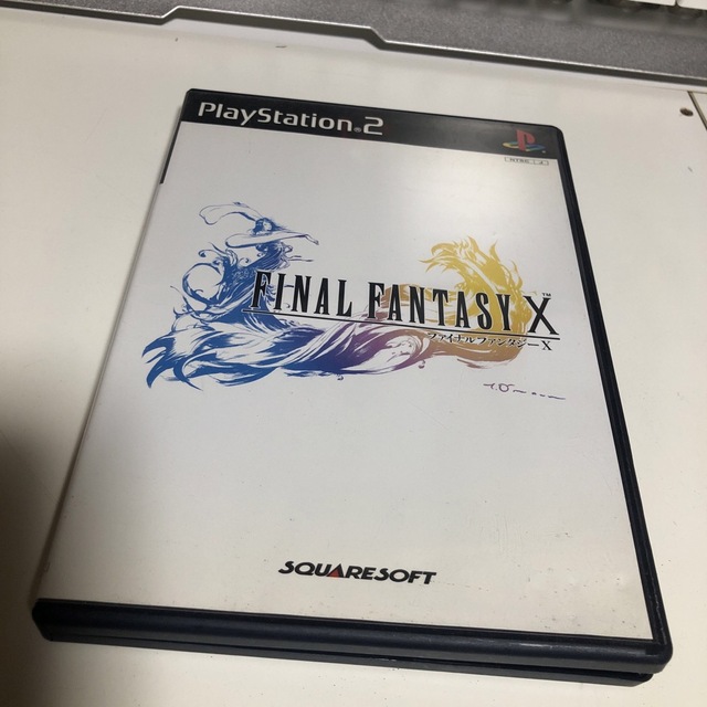 PlayStation2(プレイステーション2)のファイナルファンタジーX エンタメ/ホビーのゲームソフト/ゲーム機本体(携帯用ゲームソフト)の商品写真