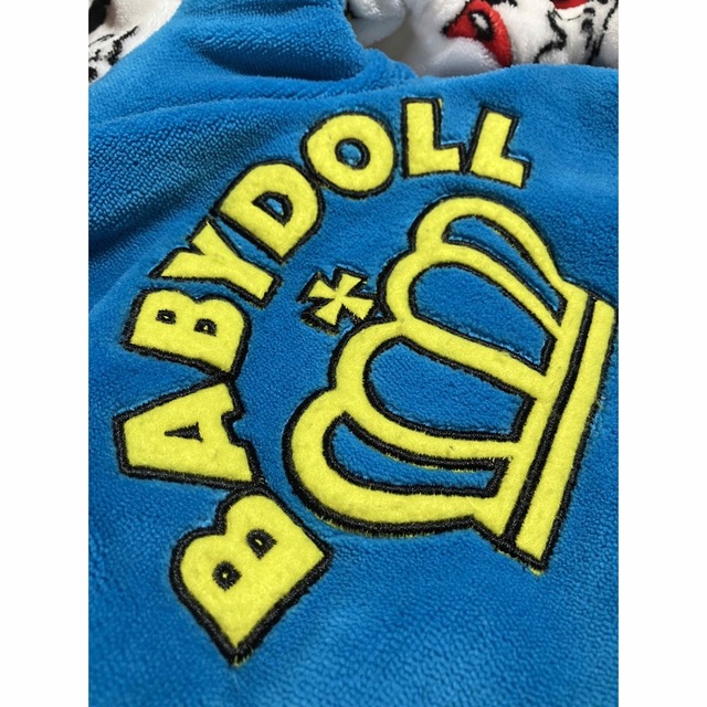 BABYDOLL(ベビードール)のBABY DOII☆ディズニー☆ミッキーなりきりボアベスト キッズ/ベビー/マタニティのベビー服(~85cm)(その他)の商品写真
