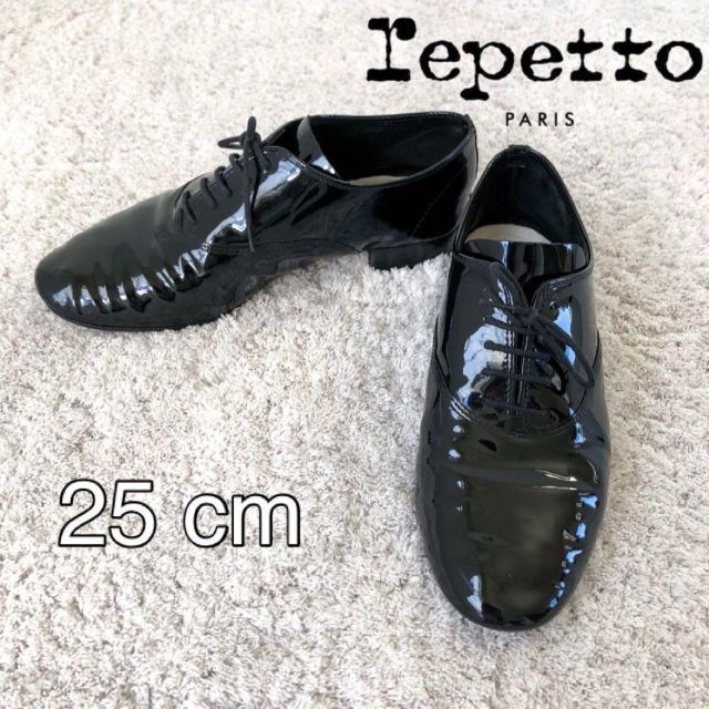 レペット ブラウン レースアップシューズ size39 Repetto