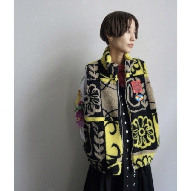 2/9まで出品 最終SALE Chopova Lowena フリースベスト - ベスト/ジレ