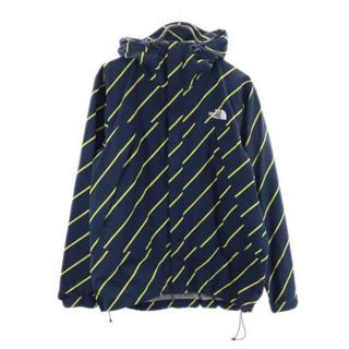 ザノースフェイス(THE NORTH FACE)のノースフェイス ボーダー柄 マウンテンパーカー 紺×黄 THE NORTH FACE メンズ 【中古】  【230108】(ダッフルコート)