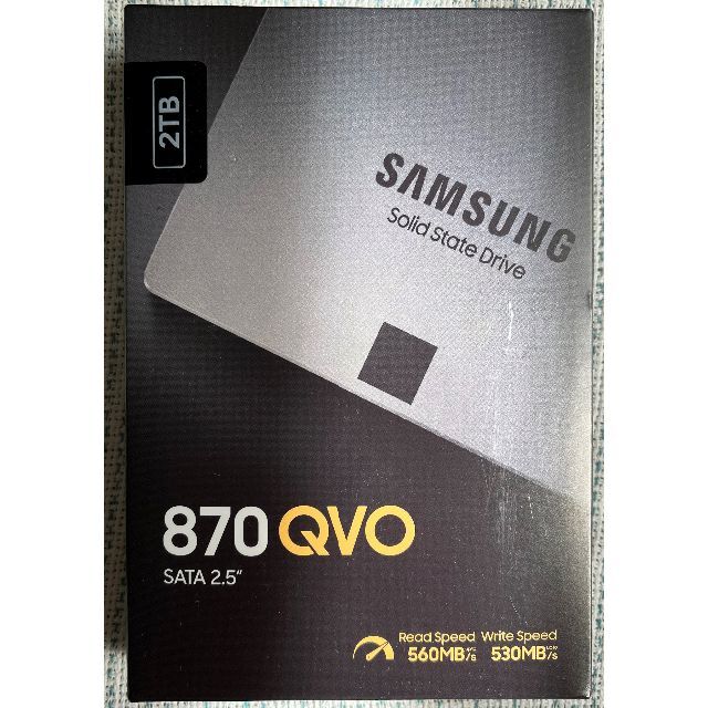 SAMSUNG SSD 2TB 870 QVO No ①