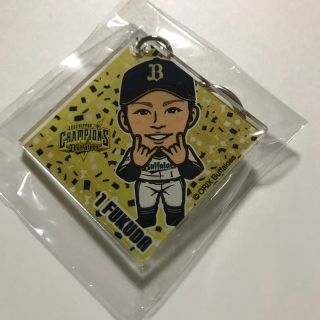 オリックスバファローズ(オリックス・バファローズ)のオリックス　福田　日本一キーホルダー(応援グッズ)