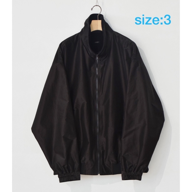 【美品】comoli 22AW コットンシルクトラックジャケット 3