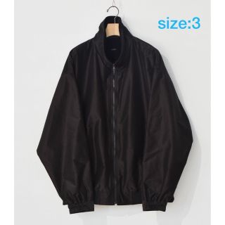 コモリ(COMOLI)の【美品】comoli 22AW コットンシルクトラックジャケット 3(ブルゾン)