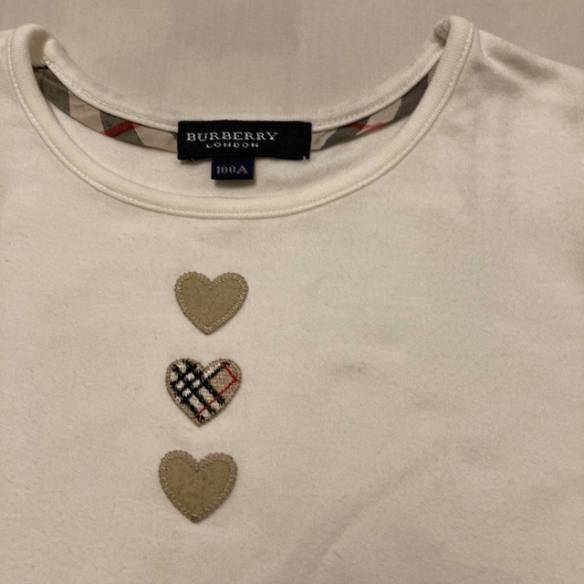 BURBERRY(バーバリー)のバーバリー長袖シャツ　キッズ女の子 キッズ/ベビー/マタニティのキッズ服女の子用(90cm~)(Tシャツ/カットソー)の商品写真