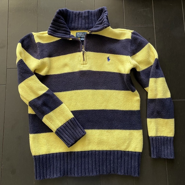 POLO（RALPH LAUREN）(ポロ)のポロラルフローレン 130 キッズ ニット キッズ/ベビー/マタニティのキッズ服男の子用(90cm~)(ニット)の商品写真